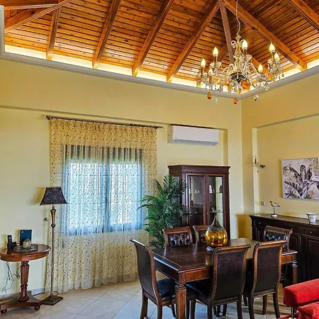 Villa Aitheras With Sea Views And Garden