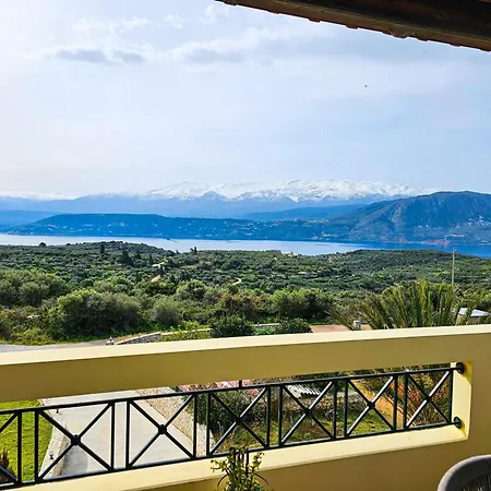 Villa Aitheras With Sea Views And Garden Sternai